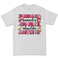 Dove Grey pandulce bunuelos tamales abuelita cafecito Premium Tee - MaliasSmallBusiness