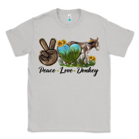 Moon Dust Peace Love Donkey Classic Tee - LillyAllenDesigns