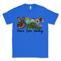 True Royal Peace Love Donkey Classic Tee - LillyAllenDesigns