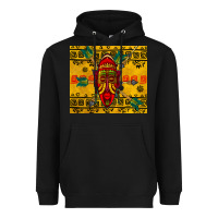 Black african mask tumbler Heavyweight Hoodie - BundleAndBundleShop