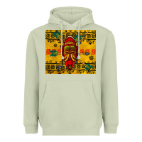 Matcha african mask tumbler Heavyweight Hoodie - BundleAndBundleShop