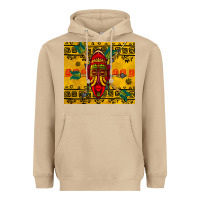 Mushroom african mask tumbler Heavyweight Hoodie - BundleAndBundleShop