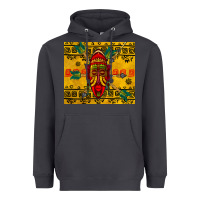 Smoke african mask tumbler Heavyweight Hoodie - BundleAndBundleShop