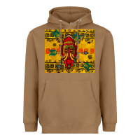 Toasted Coconut african mask tumbler Heavyweight Hoodie - BundleAndBundleShop