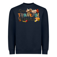 Navy one thankful teacher Heavyweight Sweatshirt - CowGirlArtShop