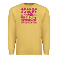 Antique Gold the magic is in our diference Premium Sweatshirt - CowhideDigitalArt