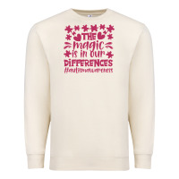 Sandshell the magic is in our diference Premium Sweatshirt - CowhideDigitalArt