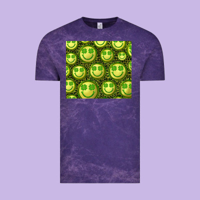 St. Patrick's Day Lucky Face Vintage Tee Designed By Ranaportraitstore