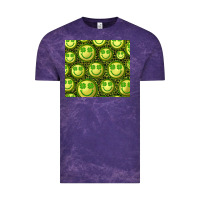 Cloud Purple st. patrick's day lucky face Vintage Tee - RanaPortraitStore