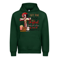 Forest Green let the field be joyful and all that is in it Urban Hoodie - Artiststas
