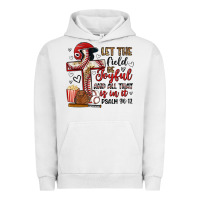 Pigment Lunar Rock let the field be joyful and all that is in it Urban Hoodie - Artiststas