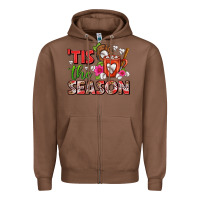 Chestnut tis the season baseball coffee mug Zipper Hoodie - FaDigitalArtStudio