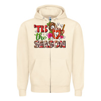 Sandshell tis the season baseball coffee mug Zipper Hoodie - FaDigitalArtStudio