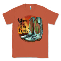 Copper Blame It All On My Roots Classic Tee - JahusDesignShop