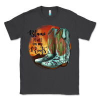 Smoke Blame It All On My Roots Classic Tee - JahusDesignShop