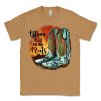 Toasted Coconut Blame It All On My Roots Classic Tee - JahusDesignShop
