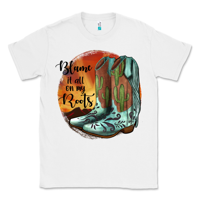 Blame It All On My Roots Classic Tee by JahusDesignShop | Teevron