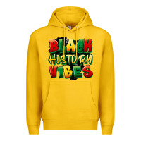 Lemon black history vibes Premium Hoodie - FaDigitalArtStudio
