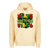Pina Colada black history vibes Premium Hoodie - FaDigitalArtStudio