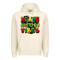 Tofu black history vibes Premium Hoodie - FaDigitalArtStudio