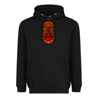 Black african masks 3 Heavyweight Hoodie - BundleAndBundleShop