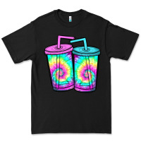 Black tie dye loaded tea Premium Tee - JahusDesignShop