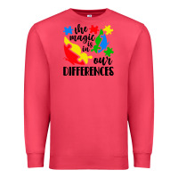 Cardinal the magic is in our differences Premium Sweatshirt - CowhideDigitalArt