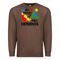Chestnut the magic is in our differences Premium Sweatshirt - CowhideDigitalArt