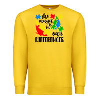 Lemon the magic is in our differences Premium Sweatshirt - CowhideDigitalArt