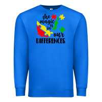 True Royal the magic is in our differences Premium Sweatshirt - CowhideDigitalArt