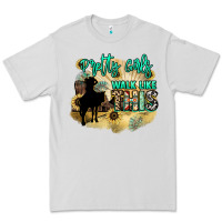 Dove Grey pretty girls walk like this Premium Tee - NancyCooperArtShop
