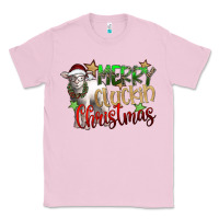 Bubblegum Pink merry cluckin christmas Classic Tee - SublimationCraftShop