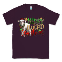 Plum merry cluckin christmas Classic Tee - SublimationCraftShop