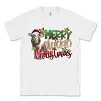 White merry cluckin christmas Classic Tee - SublimationCraftShop