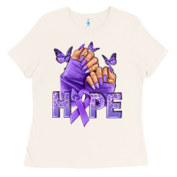 Bone Hope all Cancers nails Ladies Tee - NancyCooperArtShop
