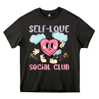 Asphalt self love social club Heavy Core Tee - MaliasSmallBusiness