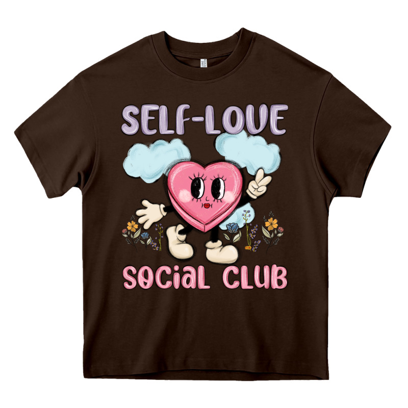 Self Love Social Club Heavy Core Tee by MaliasSmallBusiness | Teevron