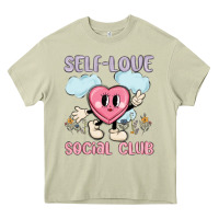 Mossy self love social club Heavy Core Tee - MaliasSmallBusiness