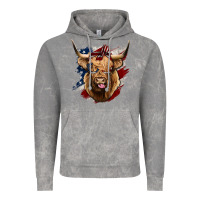 Cloud Rock American Highland Cow Vintage Hoodie - Bettercallsaul