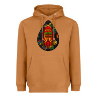 Meerkat african masks teardrop  6 Heavyweight Hoodie - BundleAndBundleShop
