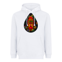 White african masks teardrop  6 Heavyweight Hoodie - BundleAndBundleShop