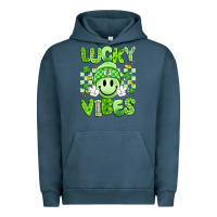 Pigment Midnight Navy lucky vibes Urban Hoodie - Artiststas