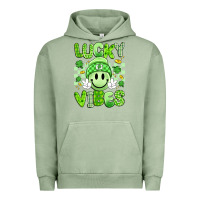 Pigment Oil Green lucky vibes Urban Hoodie - Artiststas