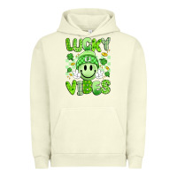 Pigment Pistachio lucky vibes Urban Hoodie - Artiststas