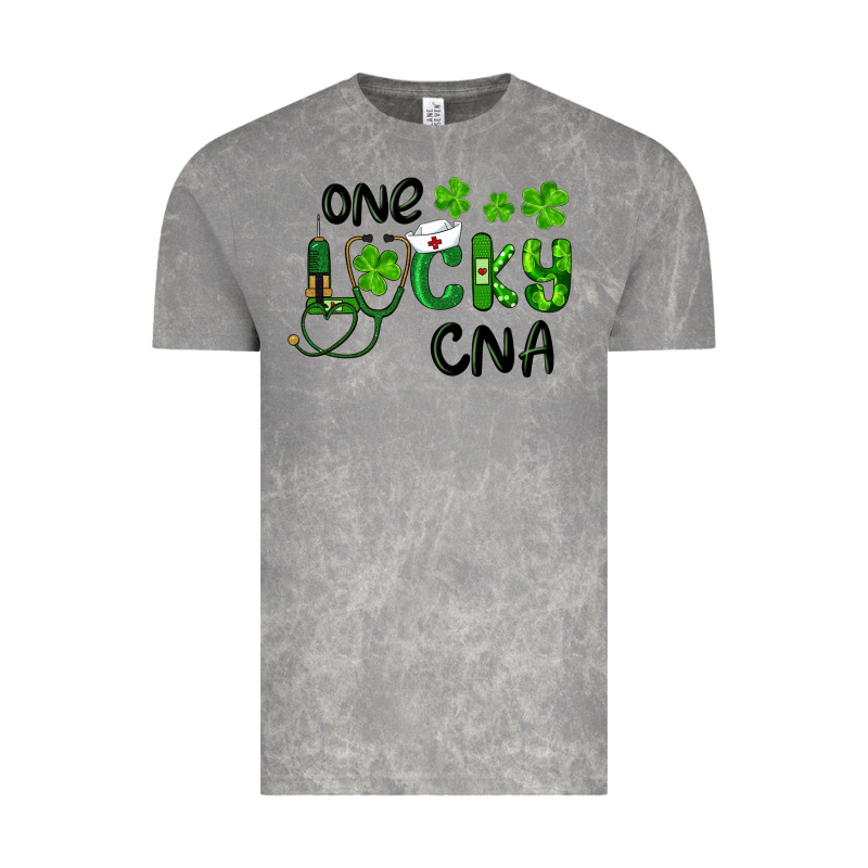 St. Patrick's Day One Lucky Cna Vintage Tee by RanaPortraitStore | Teevron