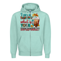 Seafoam I Am A Dentist What Is Your Superpower Frappe Zipper Hoodie - FaDigitalArtStudio