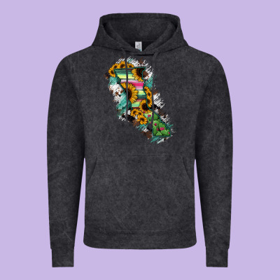 Baja California State Of Mexico Map Vintage Hoodie Designed By Ranaportraitstore