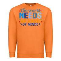 Carrot The world needs all kinds of minds Premium Sweatshirt - CowhideDigitalArt