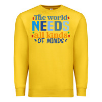 Lemon The world needs all kinds of minds Premium Sweatshirt - CowhideDigitalArt