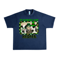 Navy St Patricks Day Heifer Urban Heavy Tee - Bettercallsaul